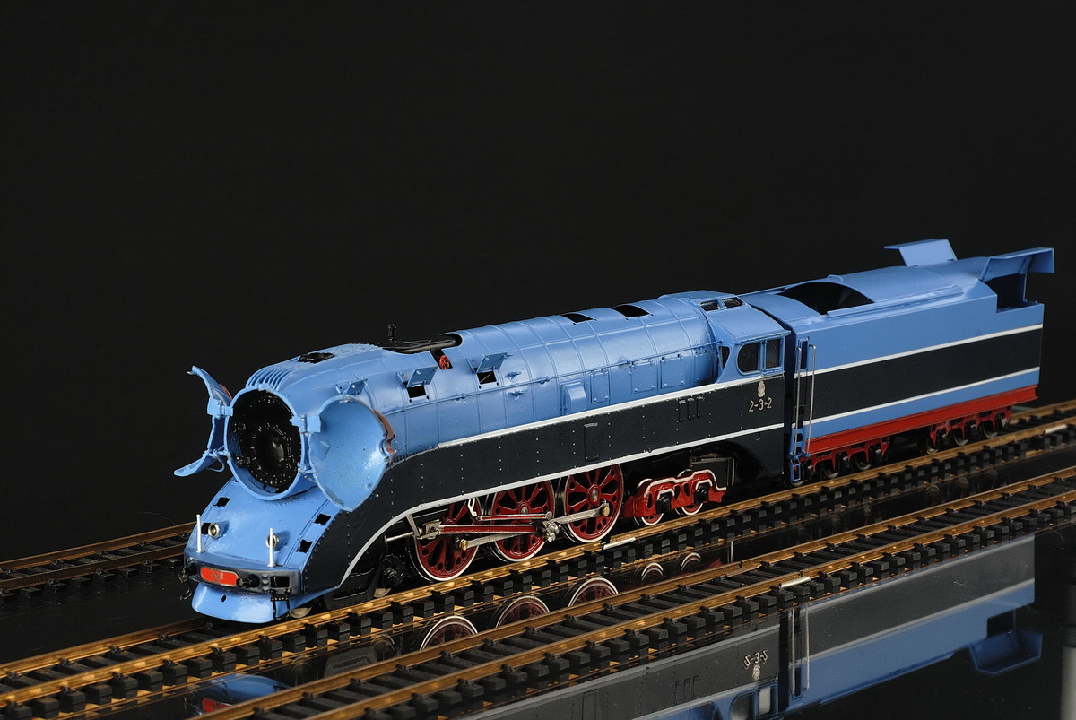 Streamline steamengine 2-3-2V USSR - Click Image to Close